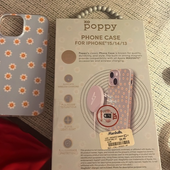 xo poppy phone case (brand new) - Picture 4 of 5